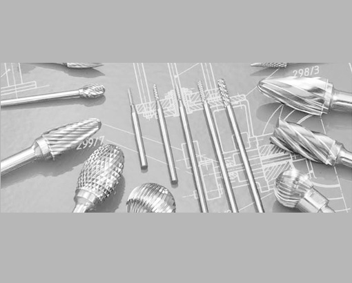 Rotary Burs with End Cut for Tool and Die Making